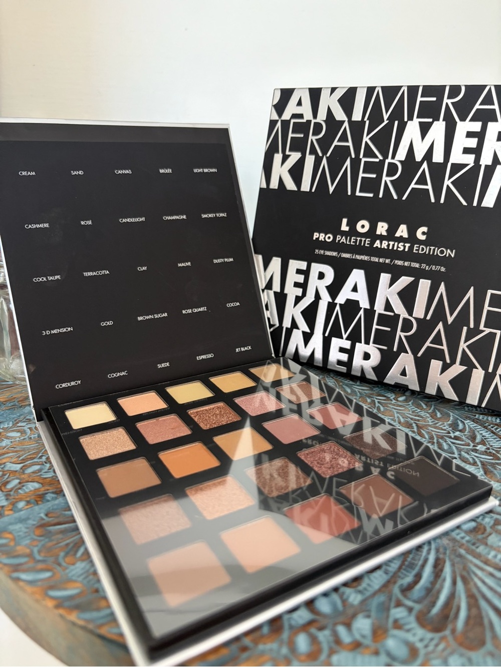 Brand New! LORAC Pro Palette Artist Edition Meraki Eyeshadow Palette